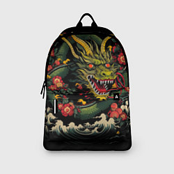 Рюкзак Зеленый дракон, цвет: 3D-принт — фото 2