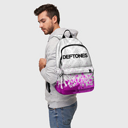 Рюкзак Deftones rock legends посередине, цвет: 3D-принт — фото 2