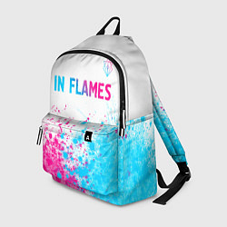 Рюкзак In Flames neon gradient style посередине, цвет: 3D-принт