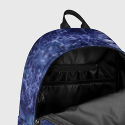 Рюкзак Абстракция - sea blue, цвет: 3D-принт — фото 2