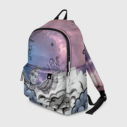 Рюкзак Lil Peep ангел рисунок, цвет: 3D-принт