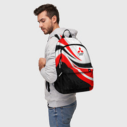 Рюкзак Evo racer mitsubishi - uniform, цвет: 3D-принт — фото 2