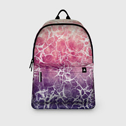 Рюкзак Абстракция - паутинка на сине-красном фоне, цвет: 3D-принт — фото 2