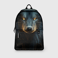Рюкзак Волк арт-портрет, цвет: 3D-принт — фото 2