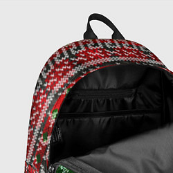 Рюкзак Вязанный орнамент узор, цвет: 3D-принт — фото 2