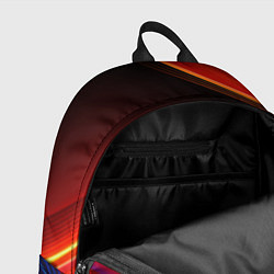 Рюкзак Volvo neon gradient auto, цвет: 3D-принт — фото 2