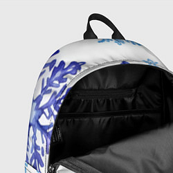 Рюкзак Снежинки падают, цвет: 3D-принт — фото 2