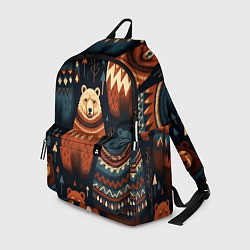 Рюкзак Медведи индейцы, цвет: 3D-принт
