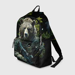 Рюкзак Медведь солдат раненый, цвет: 3D-принт