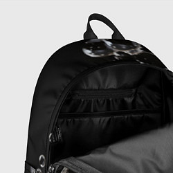 Рюкзак Пузыри на черном, цвет: 3D-принт — фото 2
