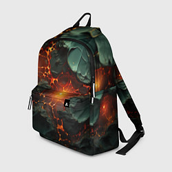 Рюкзак Объемная текстура и лава, цвет: 3D-принт