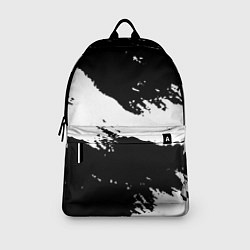 Рюкзак Чёрнобелые краски, цвет: 3D-принт — фото 2