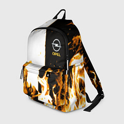 Рюкзак Opel огонь текстура, цвет: 3D-принт