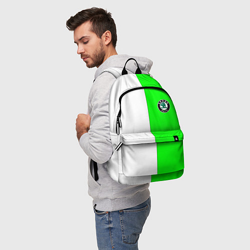 Рюкзак Skoda спорт / 3D-принт – фото 5