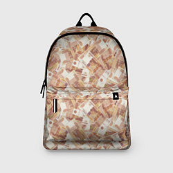 Рюкзак Деньги - купюры в 5 тысяч рублей, цвет: 3D-принт — фото 2