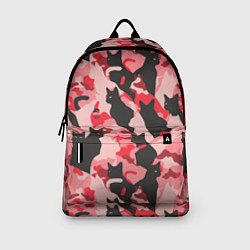 Рюкзак Розовый камуфляж из котов, цвет: 3D-принт — фото 2