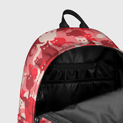 Рюкзак Розовый кошачий комуфляж, цвет: 3D-принт — фото 2