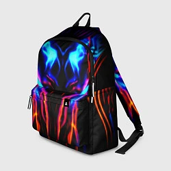 Рюкзак Неоновый киберкостюм, цвет: 3D-принт