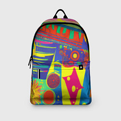 Рюкзак Яркая графическая абстракция, цвет: 3D-принт — фото 2