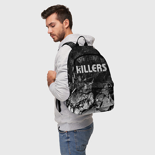 Рюкзак The Killers black graphite / 3D-принт – фото 5