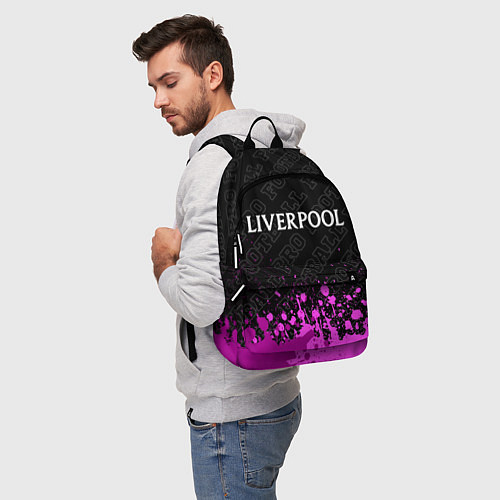 Рюкзак Liverpool pro football посередине / 3D-принт – фото 5