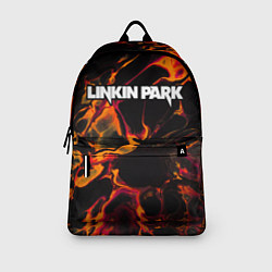 Рюкзак Linkin Park red lava, цвет: 3D-принт — фото 2