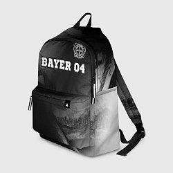 Рюкзак Bayer 04 sport на темном фоне посередине, цвет: 3D-принт
