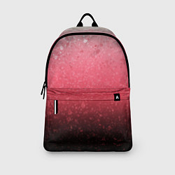 Рюкзак Градиент розово-чёрный брызги, цвет: 3D-принт — фото 2