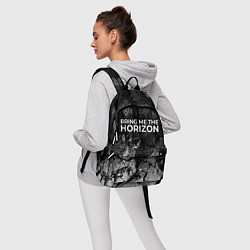 Рюкзак Bring Me the Horizon black graphite, цвет: 3D-принт — фото 2