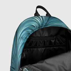 Рюкзак Металлические завитки узоры, цвет: 3D-принт — фото 2