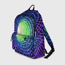 Рюкзак Червоточина - трехцветная сетка со свечением, цвет: 3D-принт
