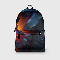 Рюкзак Объемные камни в разломе, цвет: 3D-принт — фото 2