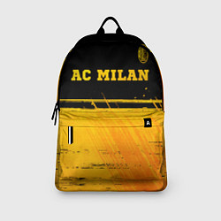 Рюкзак AC Milan - gold gradient посередине, цвет: 3D-принт — фото 2