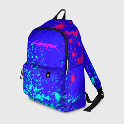 Рюкзак Cyberpunk neon steel, цвет: 3D-принт