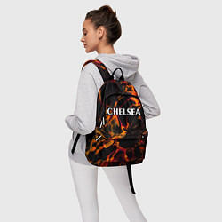 Рюкзак Chelsea red lava, цвет: 3D-принт — фото 2