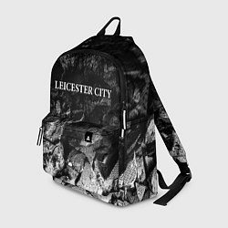 Рюкзак Leicester City black graphite, цвет: 3D-принт