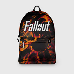 Рюкзак Fallout red lava, цвет: 3D-принт — фото 2