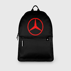 Рюкзак Mercedes logo red, цвет: 3D-принт — фото 2