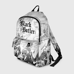 Рюкзак Black Butler white graphite, цвет: 3D-принт