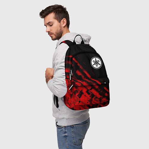 Рюкзак Yamaha sport grunge / 3D-принт – фото 5