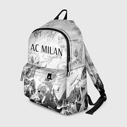 Рюкзак AC Milan white graphite, цвет: 3D-принт