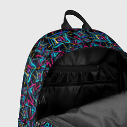 Рюкзак Абстрактный орнамент с концепцией, цвет: 3D-принт — фото 2