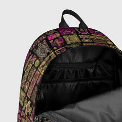 Рюкзак Африка - этнический орнамент, цвет: 3D-принт — фото 2