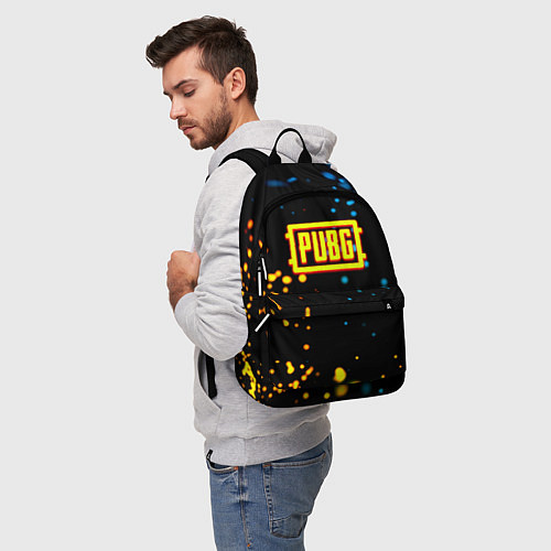 Рюкзак PUBG огненное лого / 3D-принт – фото 5
