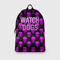 Рюкзак Watch dogs neon skull, цвет: 3D-принт — фото 2