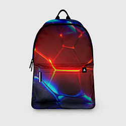 Рюкзак Красные плиты с ярким светом, цвет: 3D-принт — фото 2
