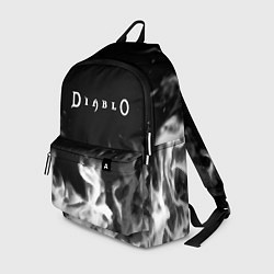 Рюкзак Diablo fire black, цвет: 3D-принт