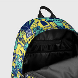 Рюкзак Монстры тропические, цвет: 3D-принт — фото 2