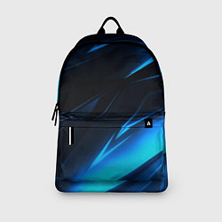 Рюкзак Грани неоновые текстура, цвет: 3D-принт — фото 2