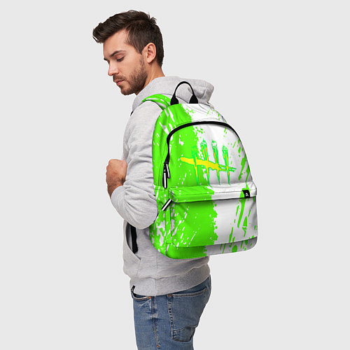 Рюкзак Dead by Daylight краски зелёные / 3D-принт – фото 5